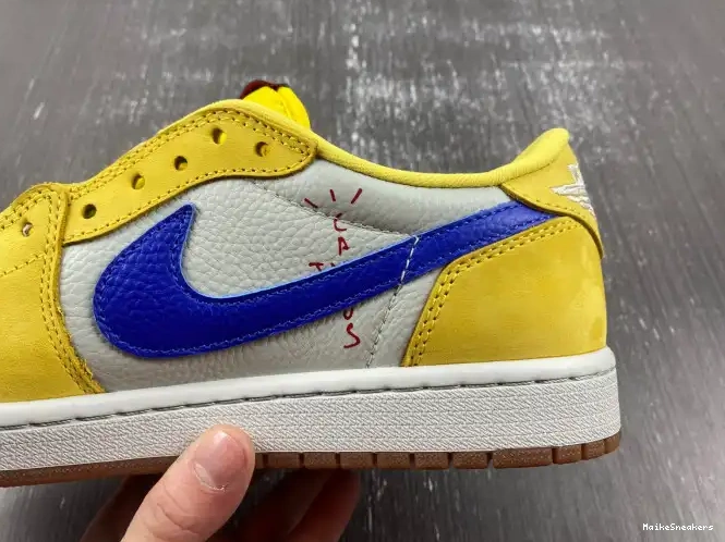 MaikeSneakers Scott Jordan Canary 1 DZ4137-700 Low Air Travis OG x 0425